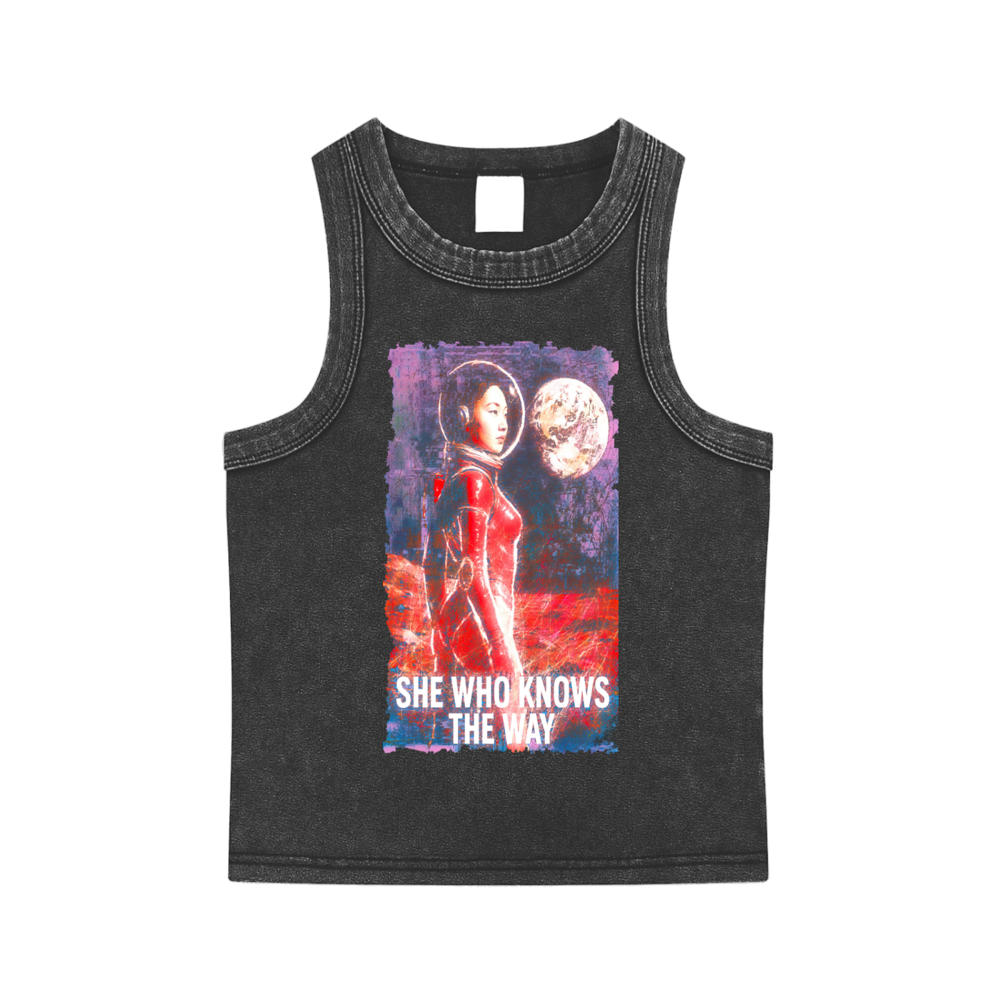 "she who knows the way" tank 2